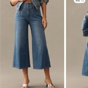 Anthropologie Pilcro Blue Ankle & Cropped Jeans